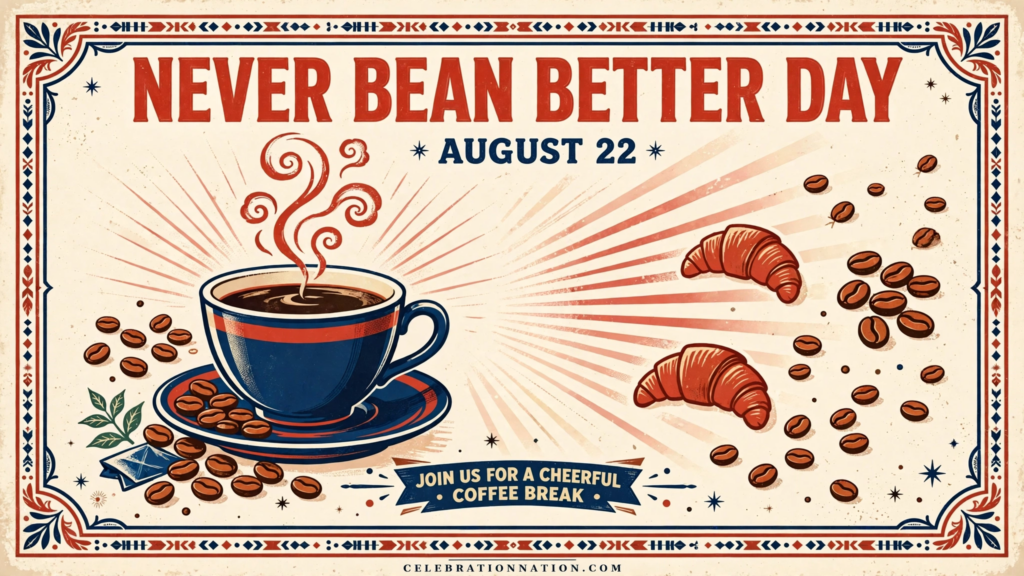 Never Bean Better Day poster