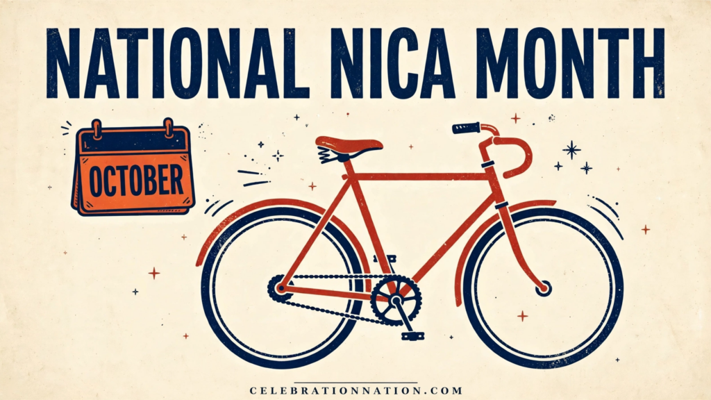 National NICA Month poster
