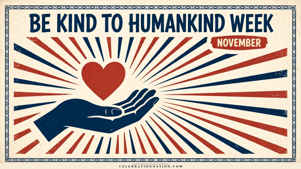 Be Kind to Humankind Week poster