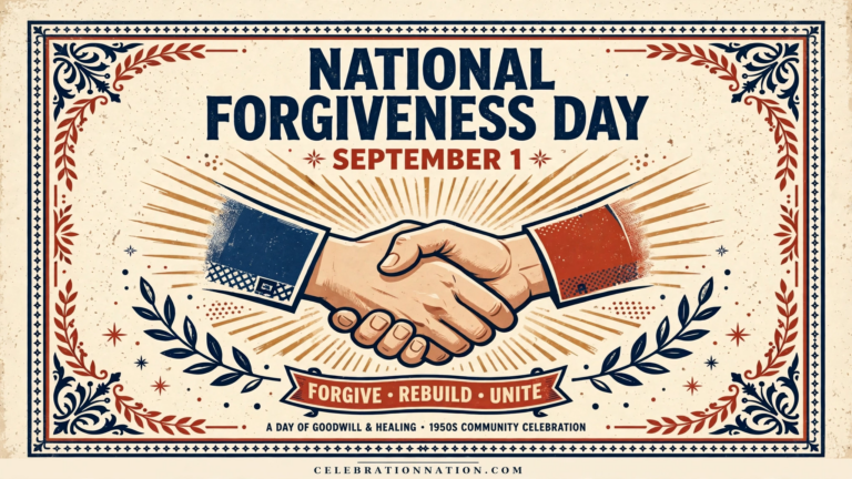 National Forgiveness Day poster