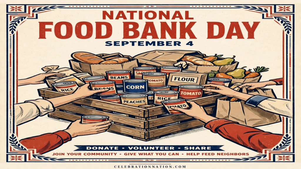 National Food Bank Day poster
