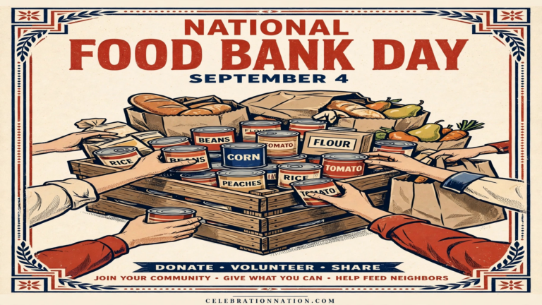 National Food Bank Day poster