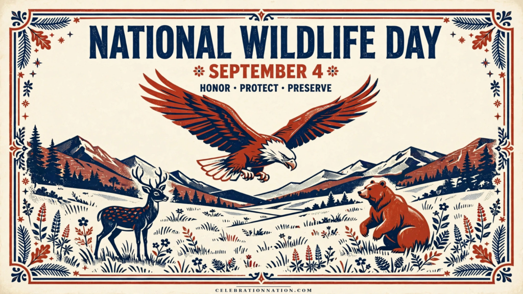 National Wildlife Day poster