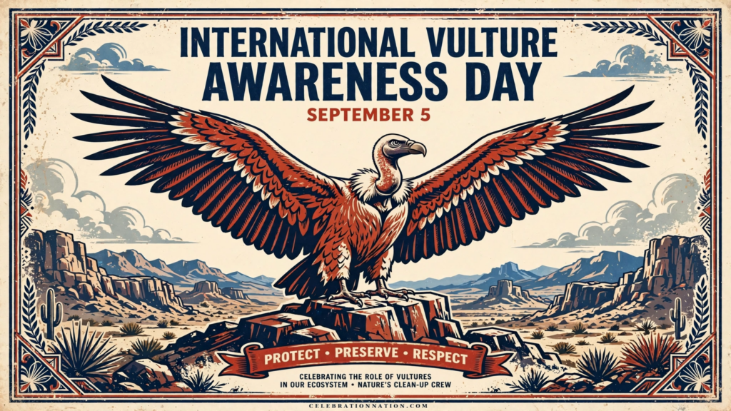 International Vulture Awareness Day poster