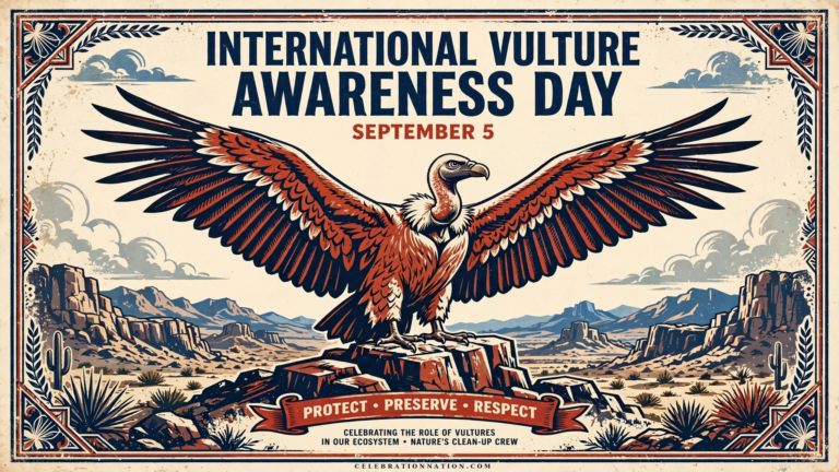 International Vulture Awareness Day poster