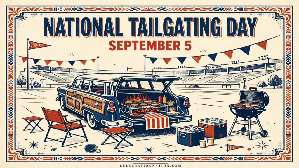 National Tailgating Day poster