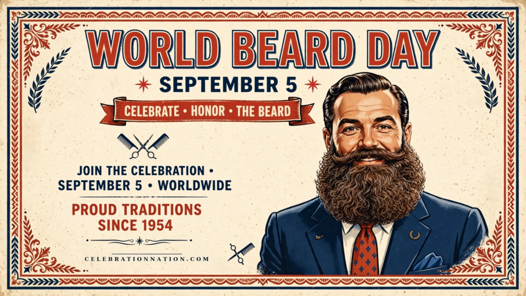 World Beard Day poster