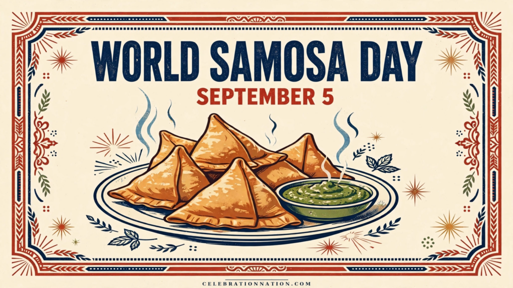 World Samosa Day poster