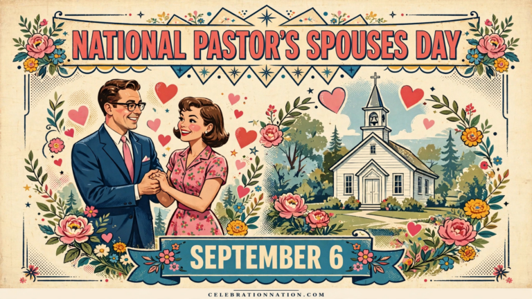 National Pastor’s Spouses Day poster