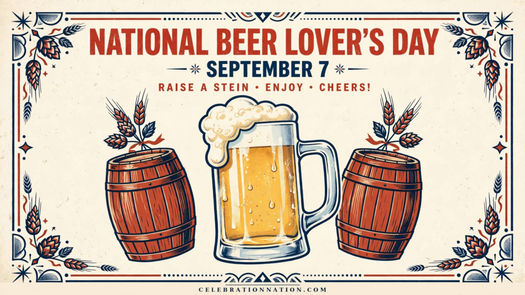 National Beer Lover’s Day poster