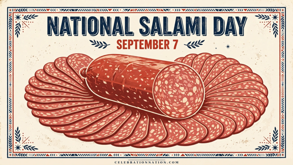 National Salami Day poster