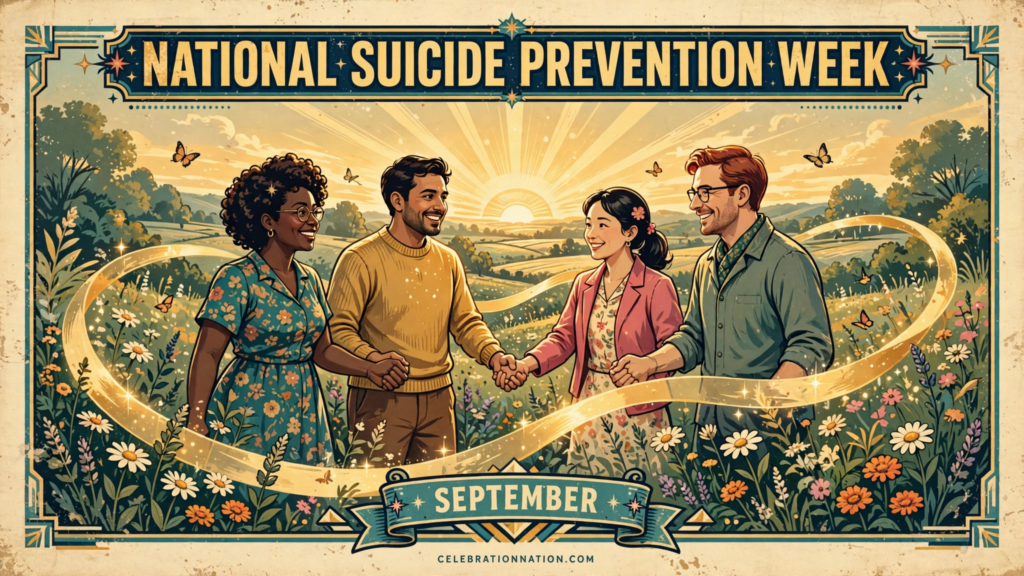 National Suicide Prevention Week poster