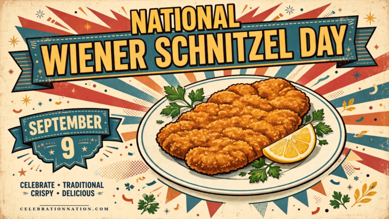 National Wiener Schnitzel Day poster