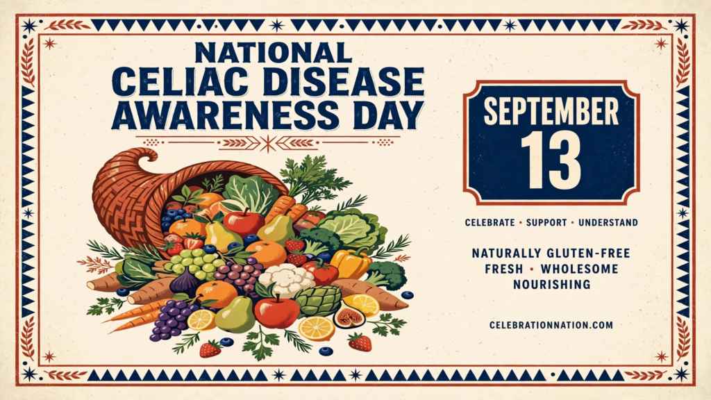 National Celiac Disease Awareness Day poster