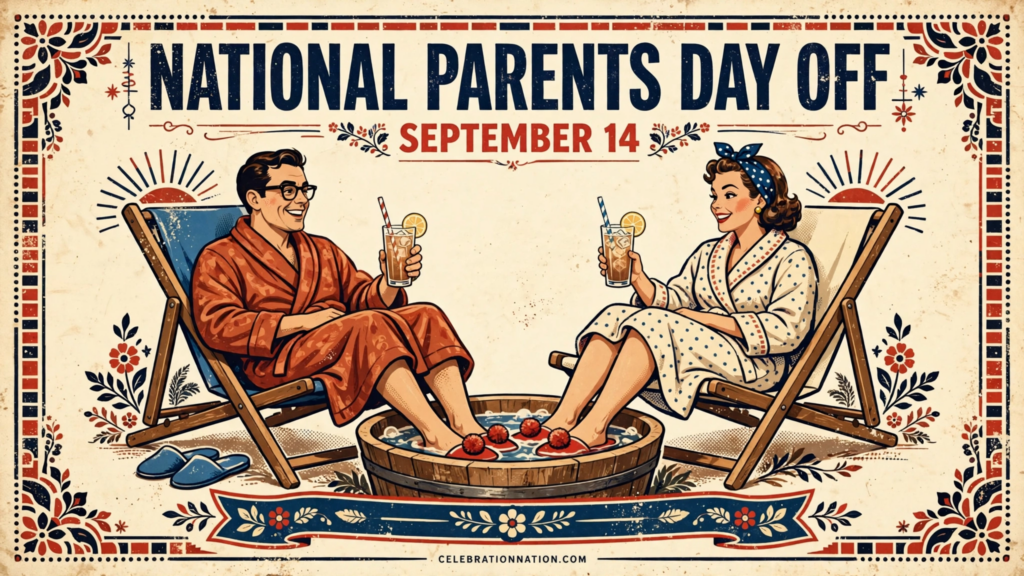 National Parents Day Off poster