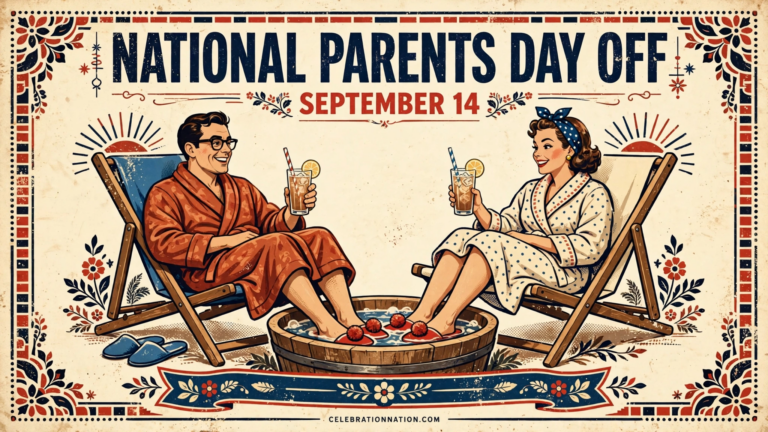 National Parents Day Off poster
