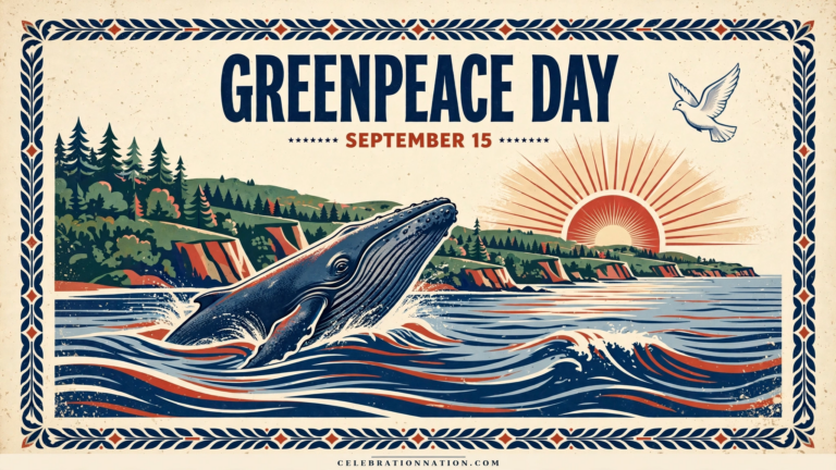 Greenpeace Day poster