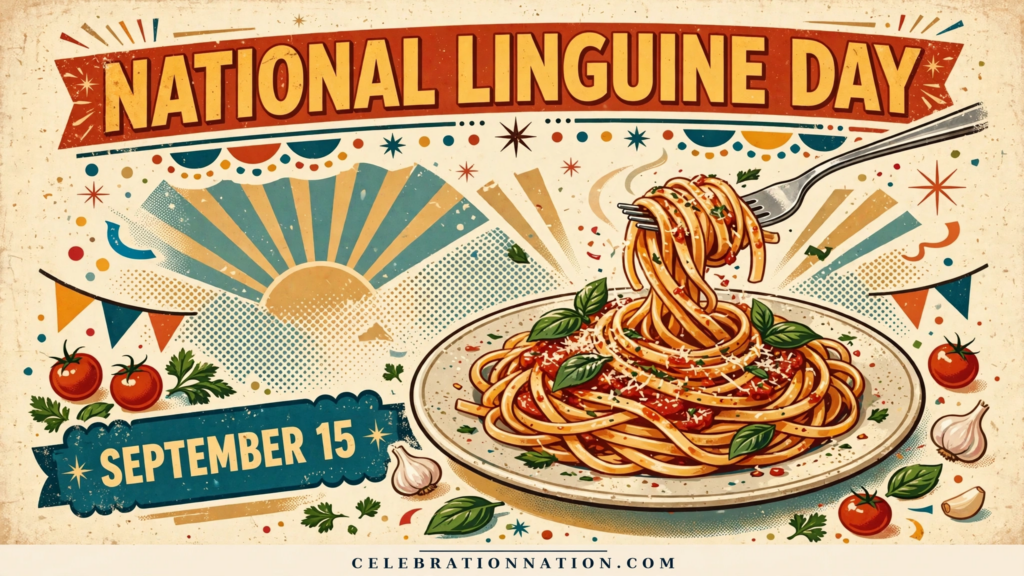 National Linguine Day poster