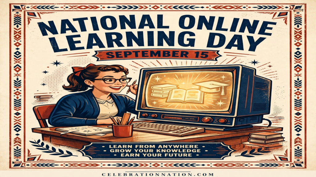 National Online Learning Day poster
