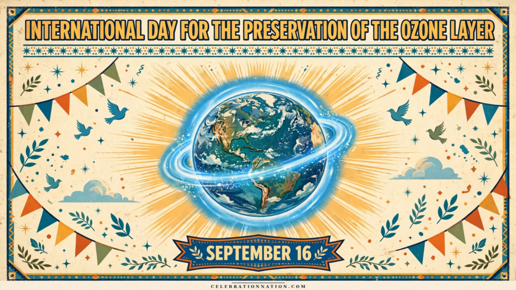 International Day for the Preservation of the Ozone Layer poster