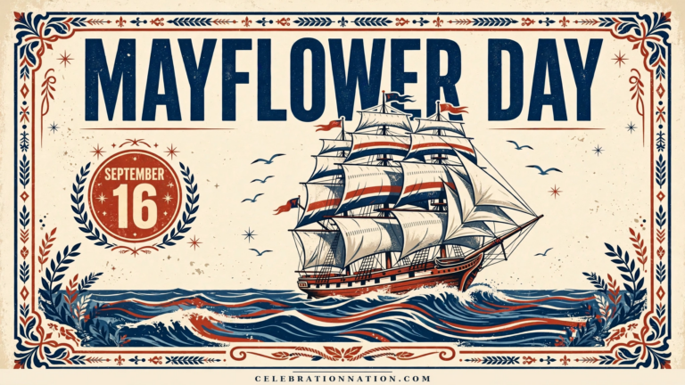 Mayflower Day poster