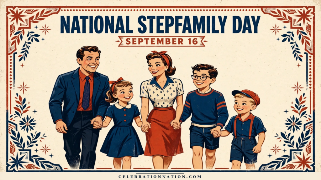 National Stepfamily Day poster