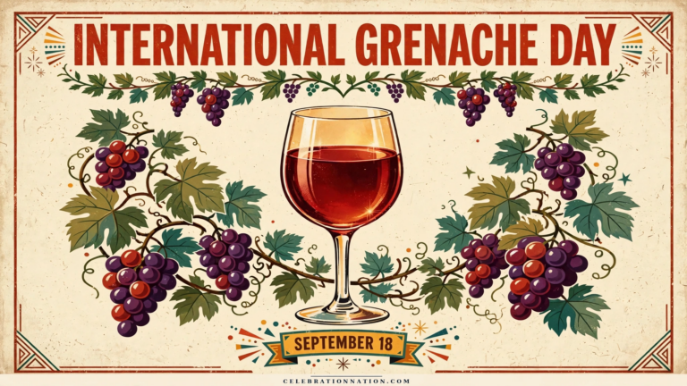 International Grenache Day poster