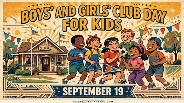 Boys’ and Girls’ Club Day for Kids poster