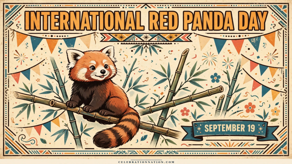 International Red Panda Day poster