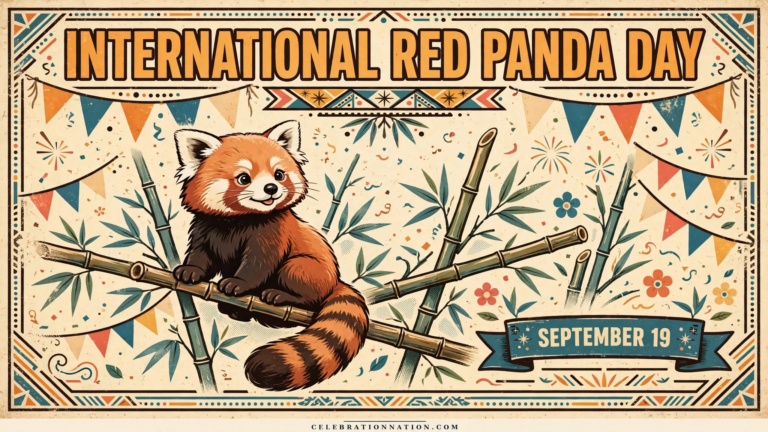 International Red Panda Day poster