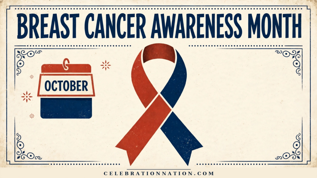 Breast Cancer Awareness Month poster