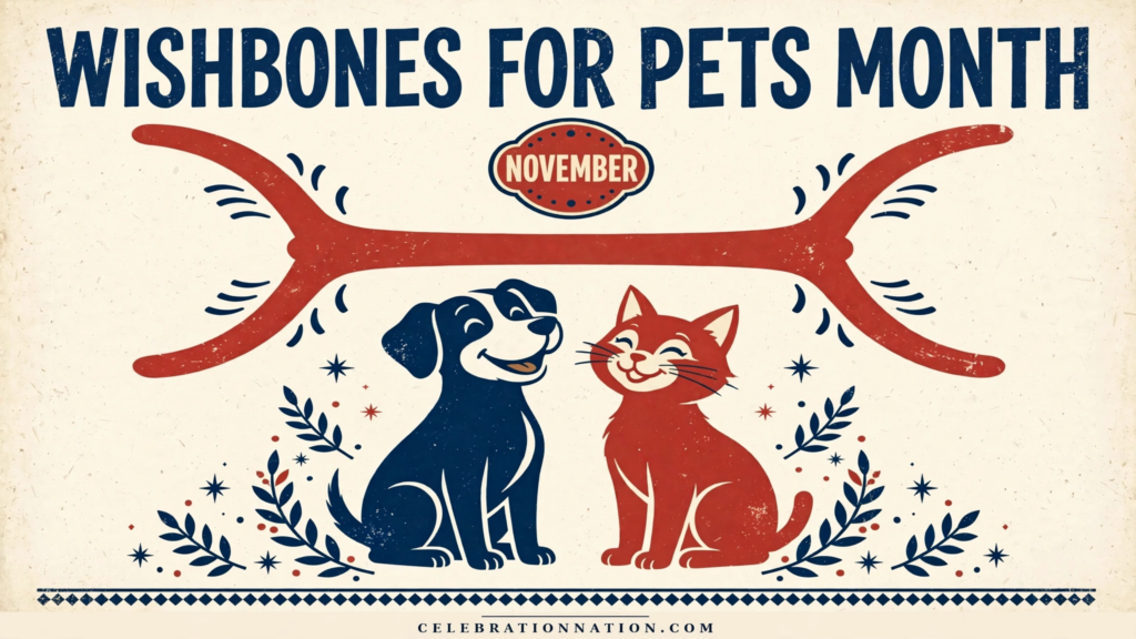 Wishbones for Pets Month poster