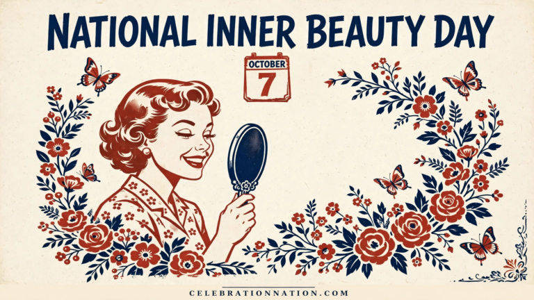 National Inner Beauty Day poster