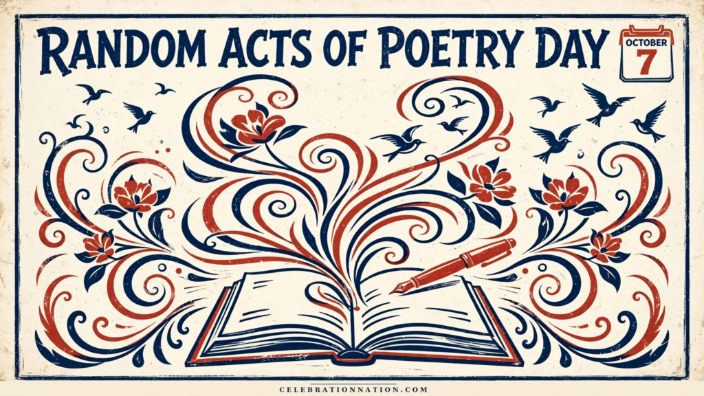 Random Acts of Poetry Day poster
