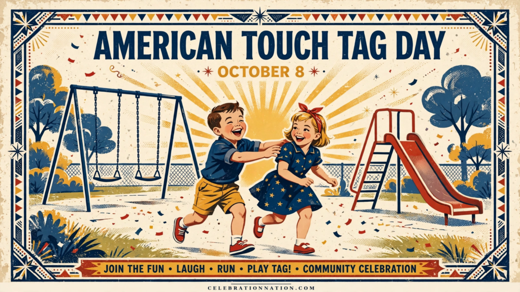 American Touch Tag Day poster