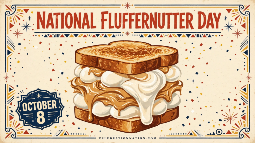 National Fluffernutter Day poster