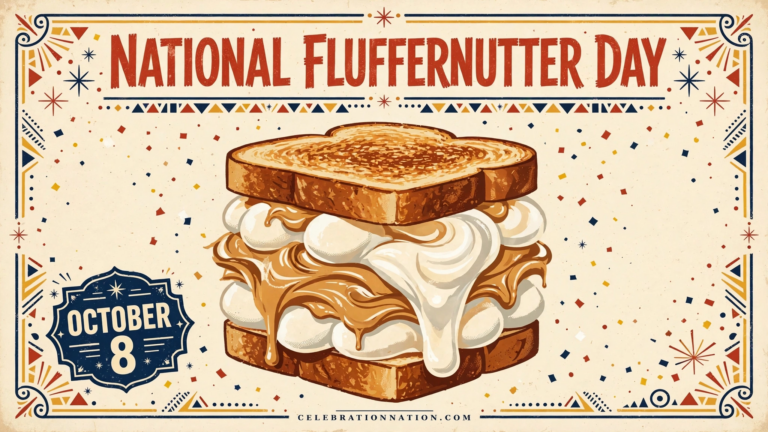 National Fluffernutter Day poster