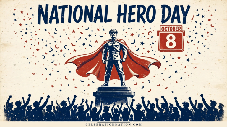 National Hero Day poster
