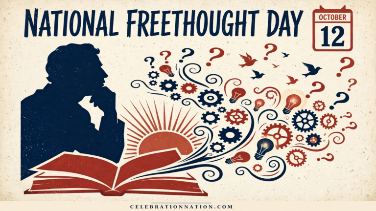 National Freethought Day poster
