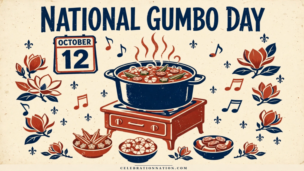 National Gumbo Day poster