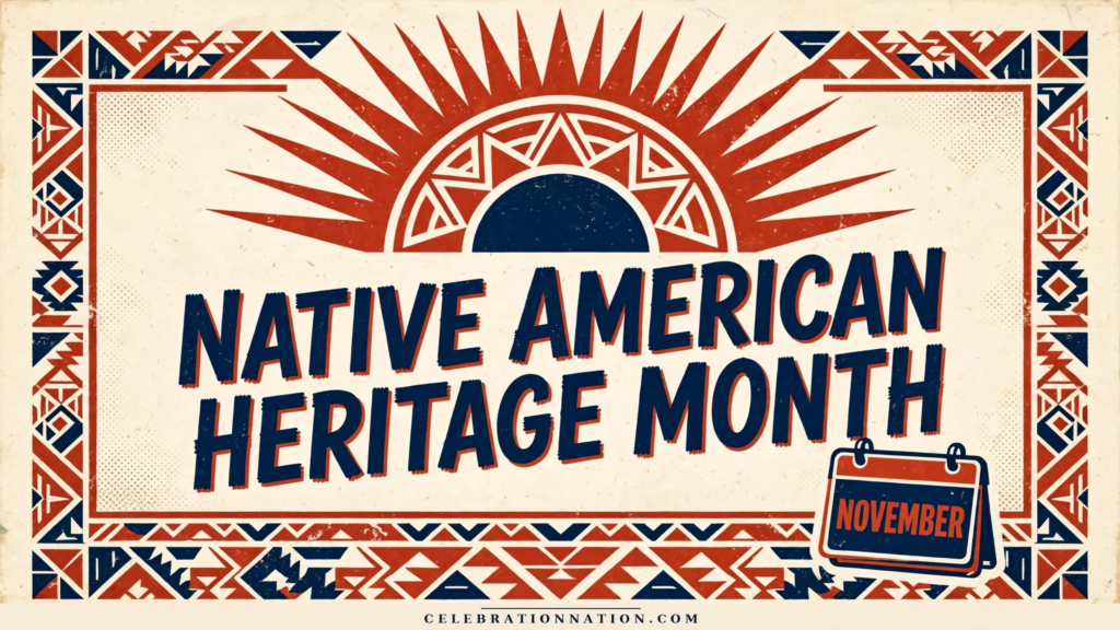 Native American Heritage Month poster