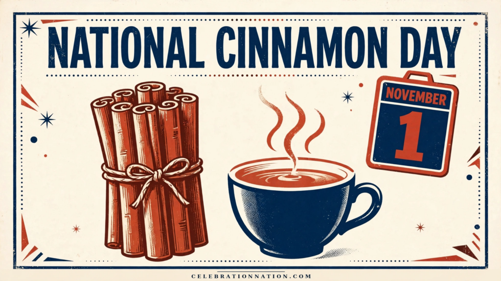 National Cinnamon Day poster