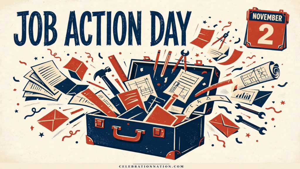 Job Action Day poster