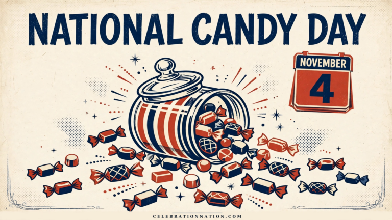 National Candy Day poster