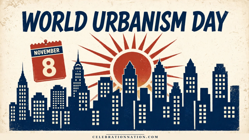 World Urbanism Day poster