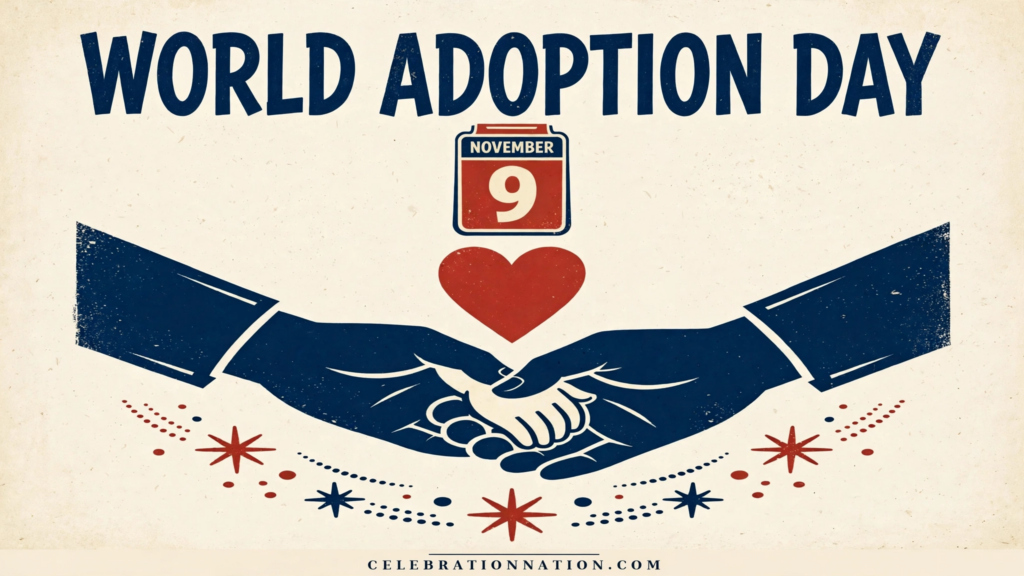 World Adoption Day poster