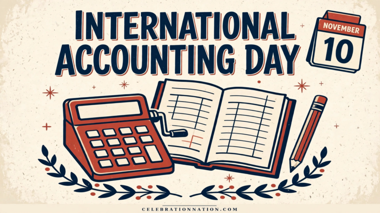 International Accounting Day poster