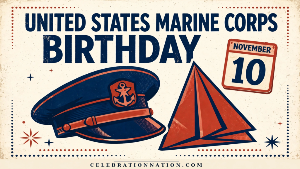 United States Marine Corps Birthday poster