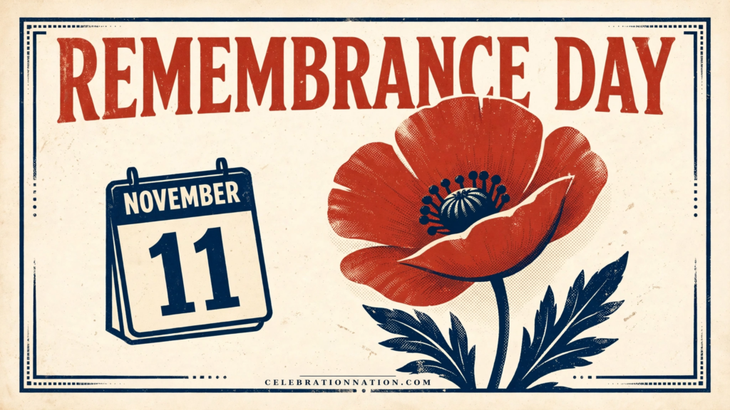 Remembrance Day poster