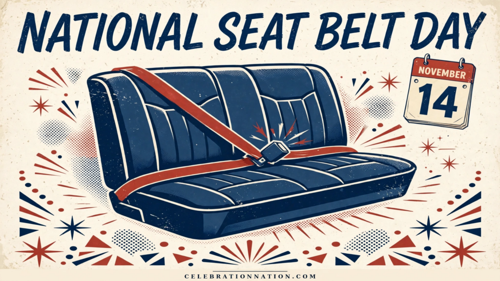 National Seat Belt Day poster
